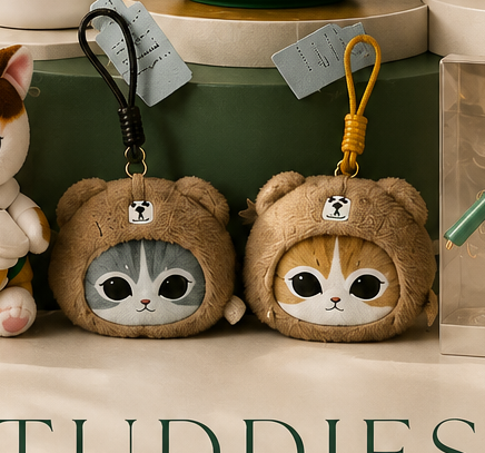 llavero plushie mofusand x Starbucks 2026