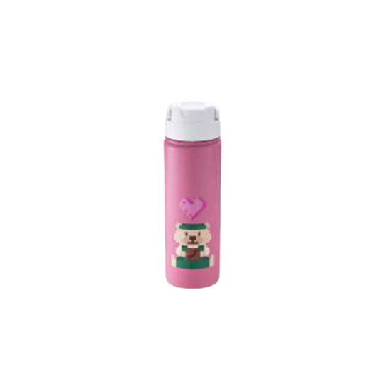 Termo de Acero Inoxidable con Popote Starbucks Taiwan 2025 Bear Adventure Game Series 590ml 20.77oz