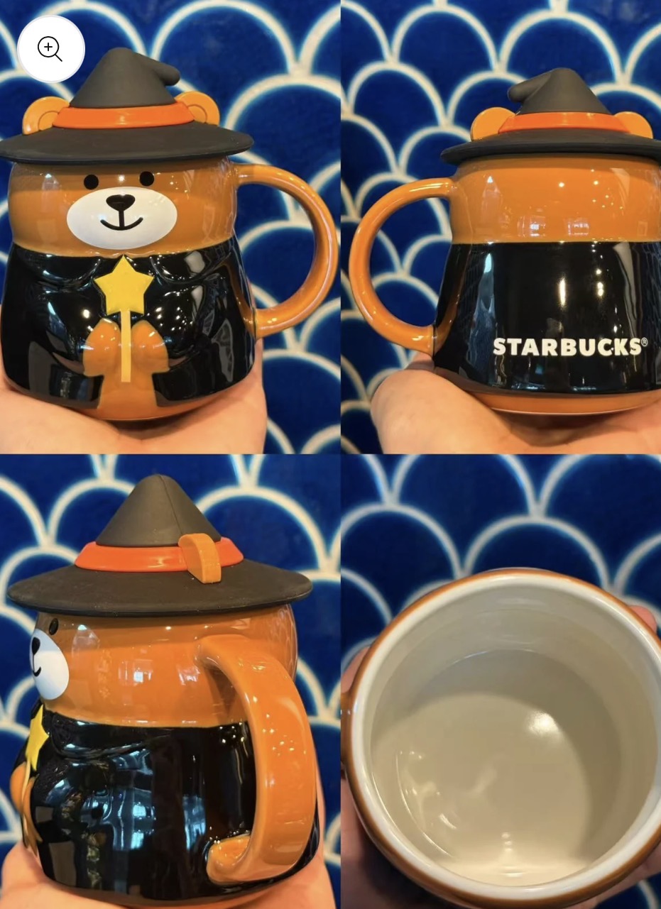 Starbucks Halloween Tailandia 2026 | Bearista Halloween Mug 12 oz 🎃🐻