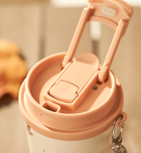 Vaso de Acero Inoxidable con charm de Oso Autumn Leaves China Autumn 2024 16oz