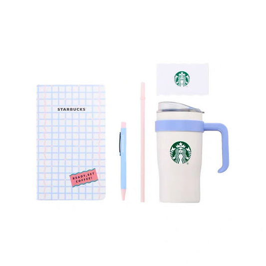 Termo de Acero Inoxidable, Cuaderno y Pluma China Back to School  2025  470ml