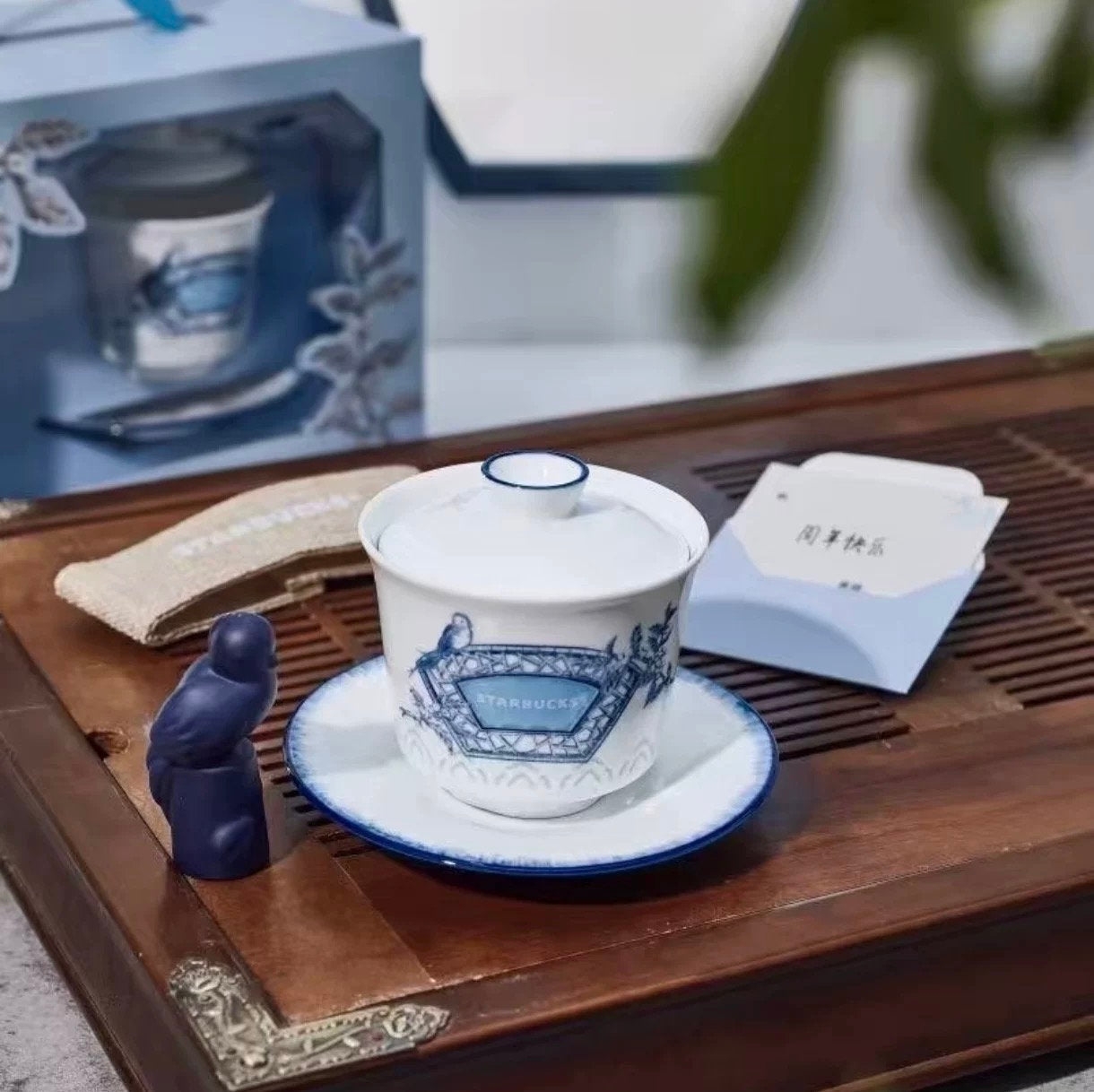 Taza de Té y Plato and Saucer Set Oriental Secret Garden China 2025