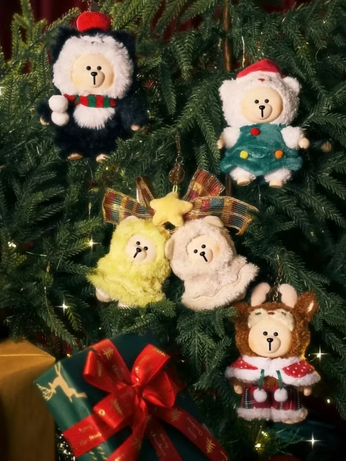 Bearista Christmas Tree Ornament Blind Box China Christmas 2025