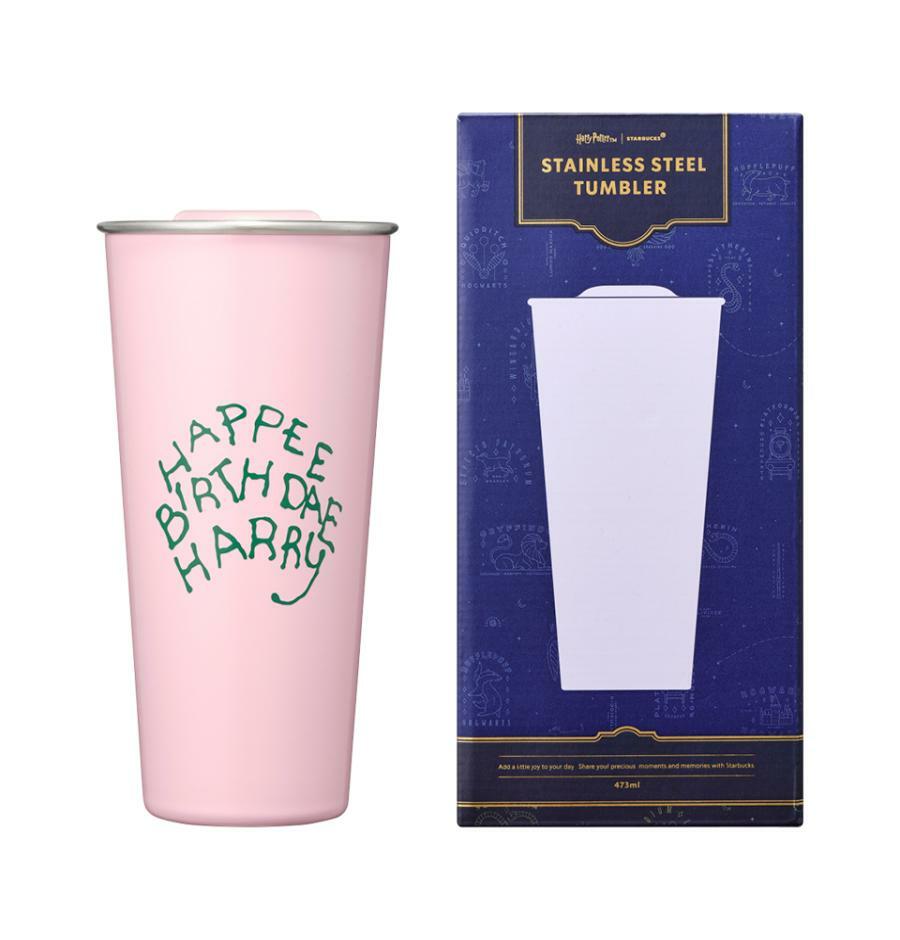 Termo Acero Inoxidable rosa 473ml Starbucks Harry Potter