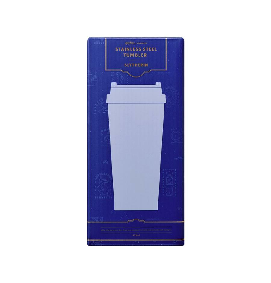 Termo de Acero Inoxidable Slytherin Elma Tumbler 473ml Harry Potter Starbucks