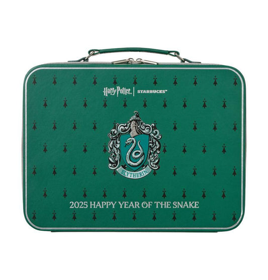 Lonchera con termo, bearista, taza, monedero Slytherin Starbucks Harry Potter