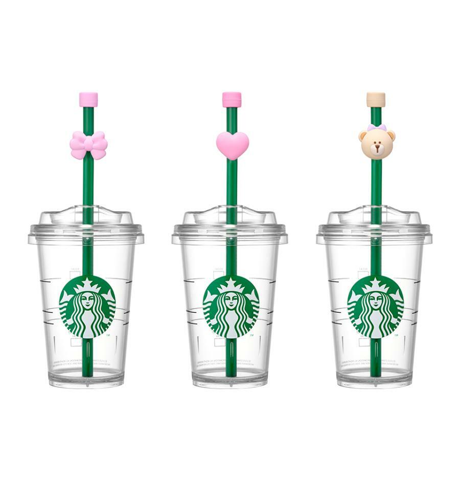 Strawtopper Campus Corea 2025 Play Pink StrawCap Set (3P)