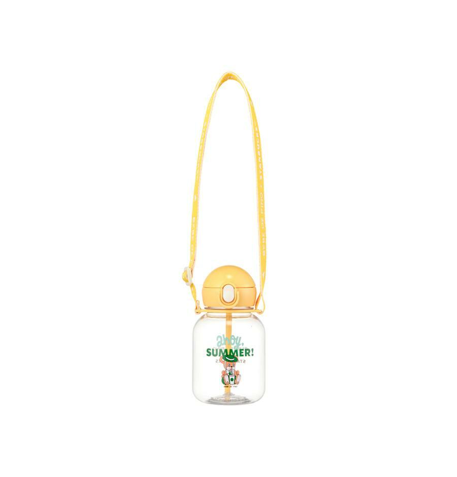 Termo de Popote Amarillo Starbucks x Bebe de Pino 2025 458ml