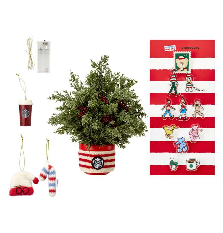 Árbol de Navidad alegre de Wally Wheres Wally?