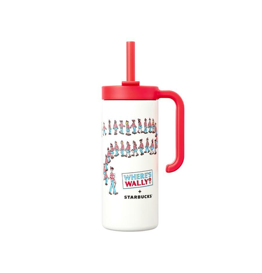 Vaso térmico tumbler 532ml de Starbucks edición especial de "Where's Wally?