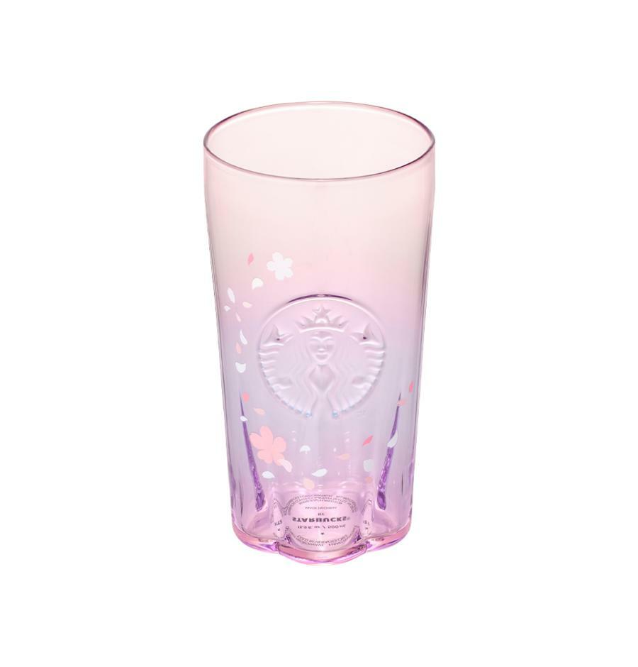 Vaso de cristal con diseño de gato floreciente (500 ml Starbucks Corea Sakura 2026 Cat Clear Tumbler con Popote – Edición Limitada