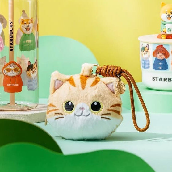 Llavero charm Starbucks 2026 TW cat Design