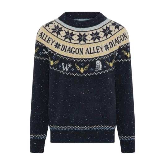 Diagon Alley Christmas Knitted Jumper