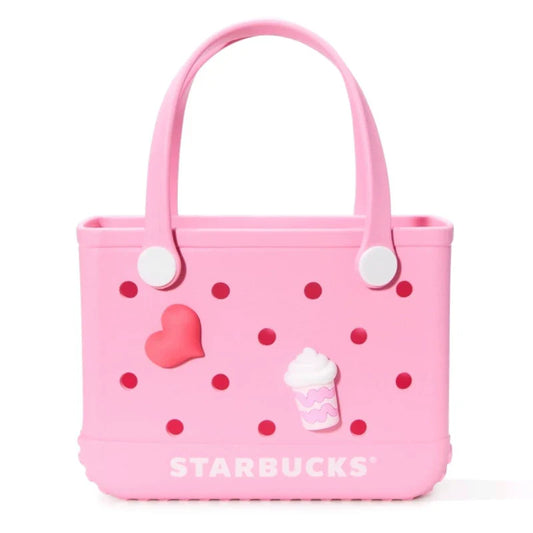 Starbucks China 2025 Summer Frappuccino Party Series Bag with Accessories
