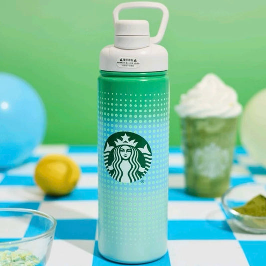 Termo de Acero Inoxidable Starbucks China 2025 Summer Frappuccino Party Series  620ml 21.82oz