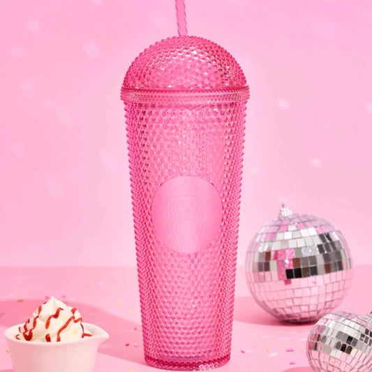 Vaso de Acrilico con Popote Starbucks China 2025 Summer Frappuccino Party Series  765ml 26.92oz