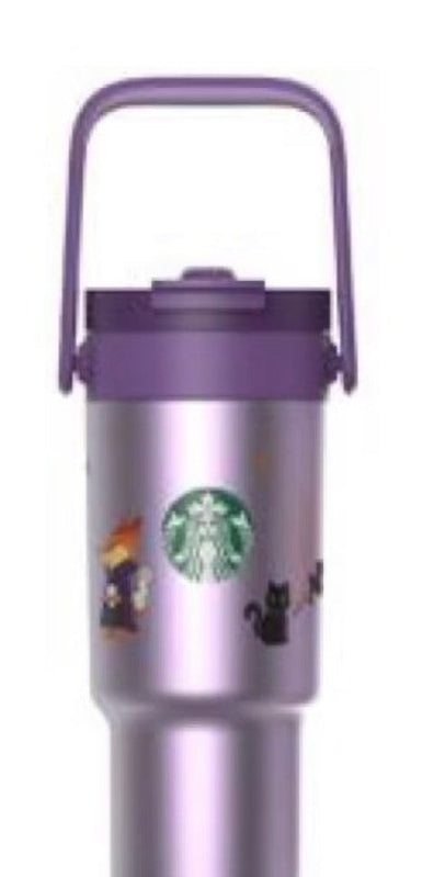 Starbucks Halloween Tailandia 2026 | Tumbler Morado de Acero Inoxidable 24 oz 🎃💜