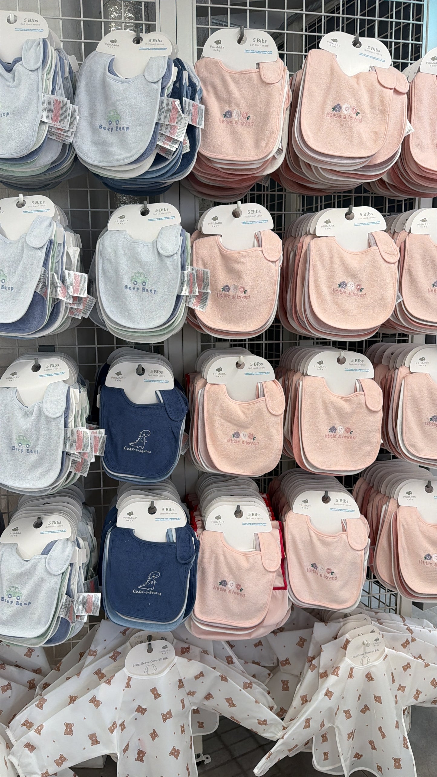 Pack de 5 baberos primark