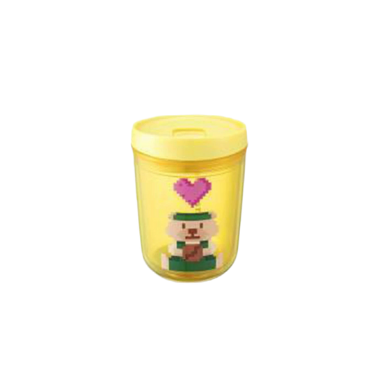 Vaso de Acrílico Starbucks Taiwan 2025 Bear Adventure Game Series Bear Player  355ml 12.49oz