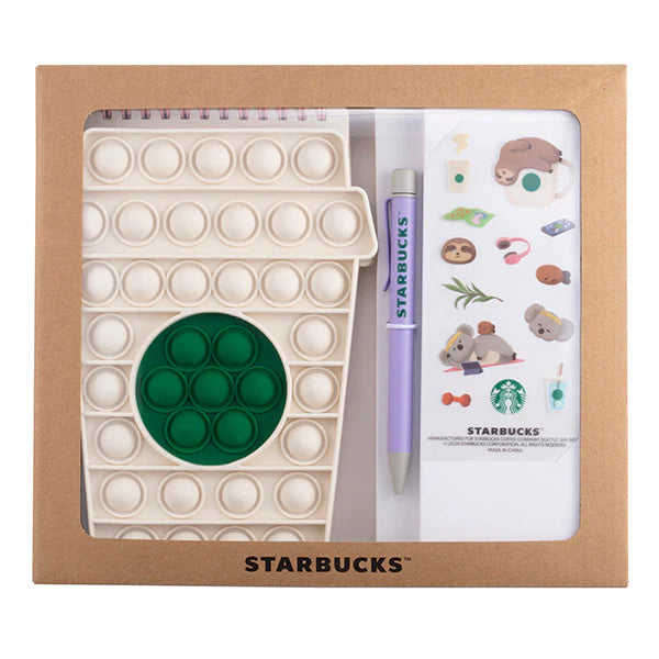 Set de cuaderno en forma de vaso Starbucks Taiwan 2026 summer1 season series