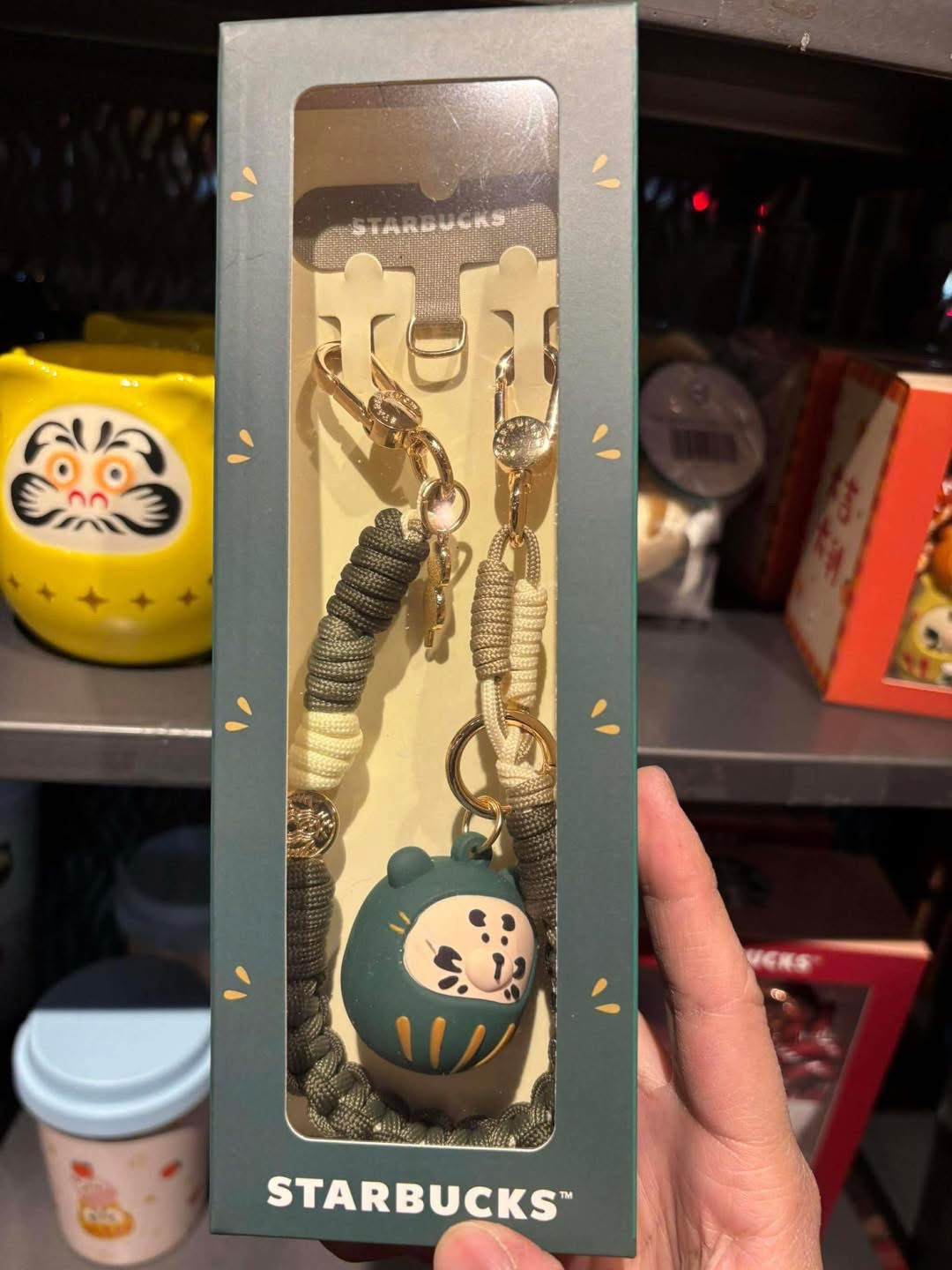 Key chain Daruma Starbucks 2026