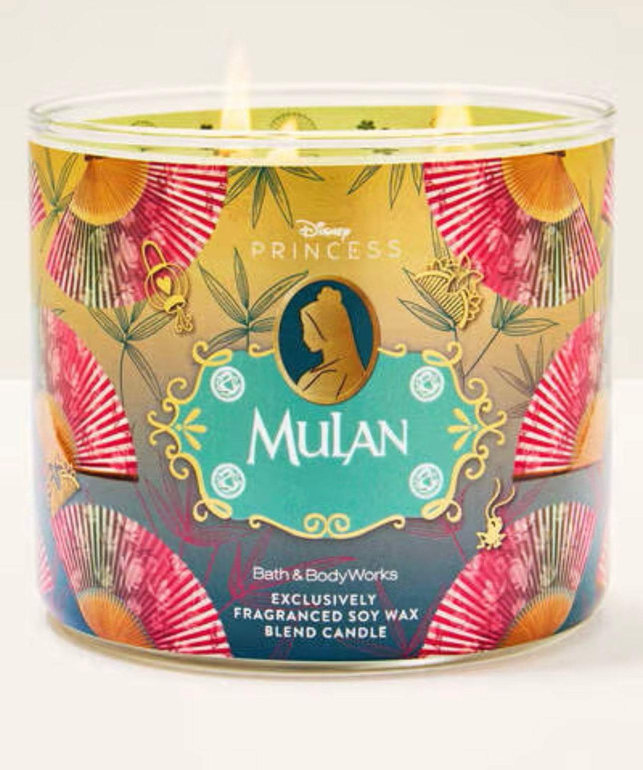 Vela de 3 pabilos Mulan