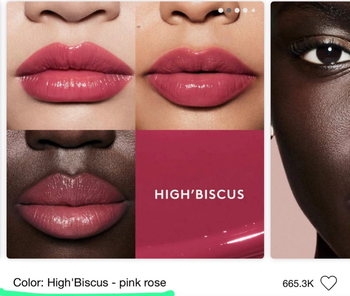 Fenty Sephora high biscus - pink rose