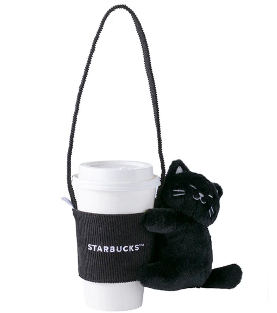 Starbucks Taiwan 2026 Summer Season1 Series black cat cup holder