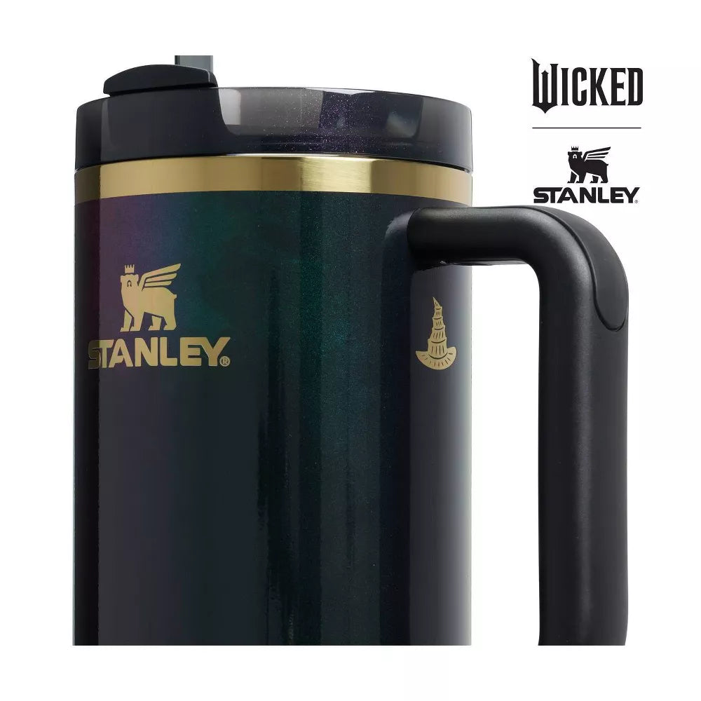 Elphaba para Siempre Stanley 40 oz Stainless Steel H2.0 Flowstate Quencher Tumbler