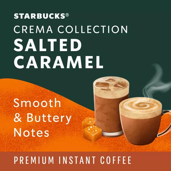 Starbucks Crema Collection Salted Caramel Premium Instant Coffee