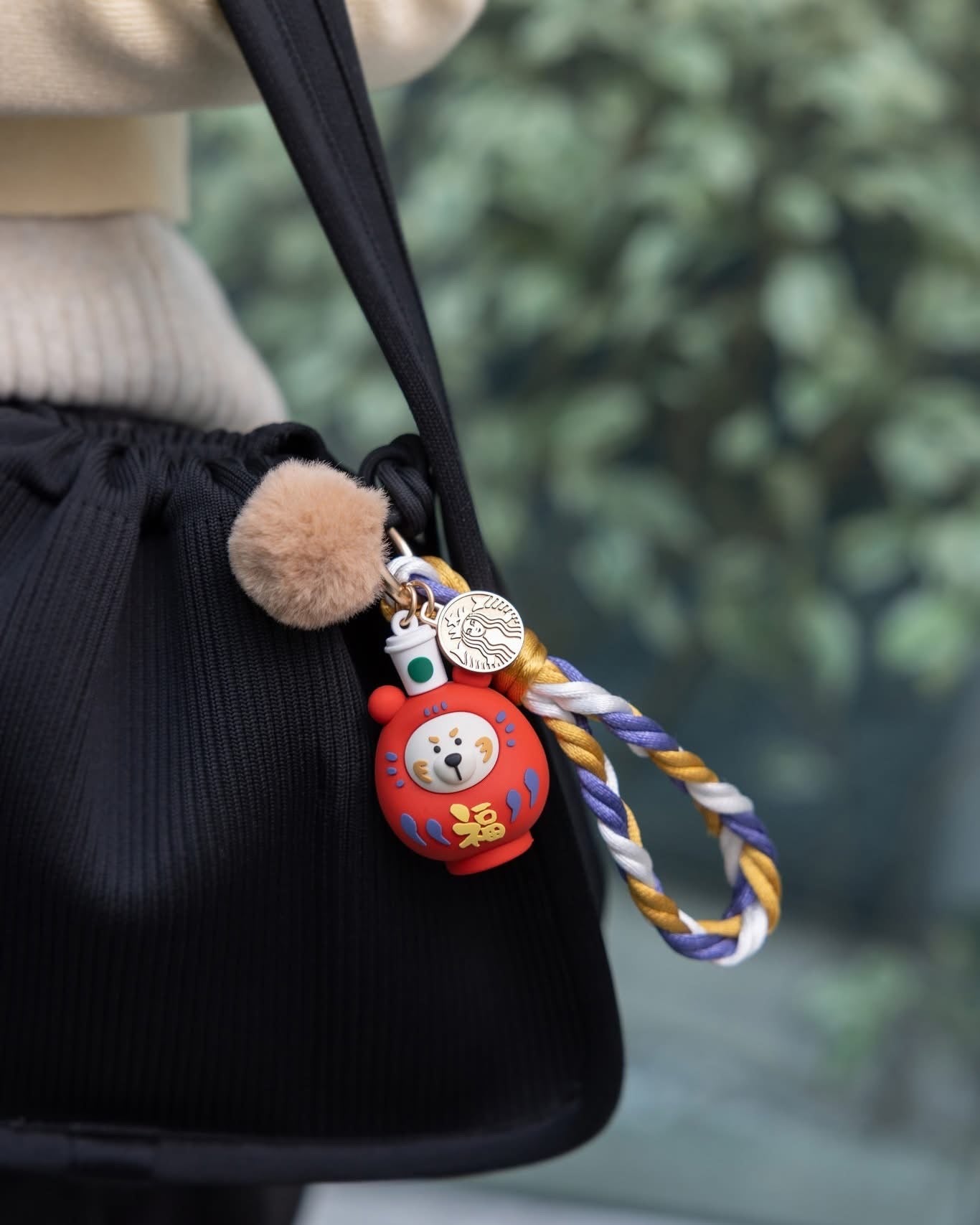Starbucks 2026 HK Bodhidharma Keychain