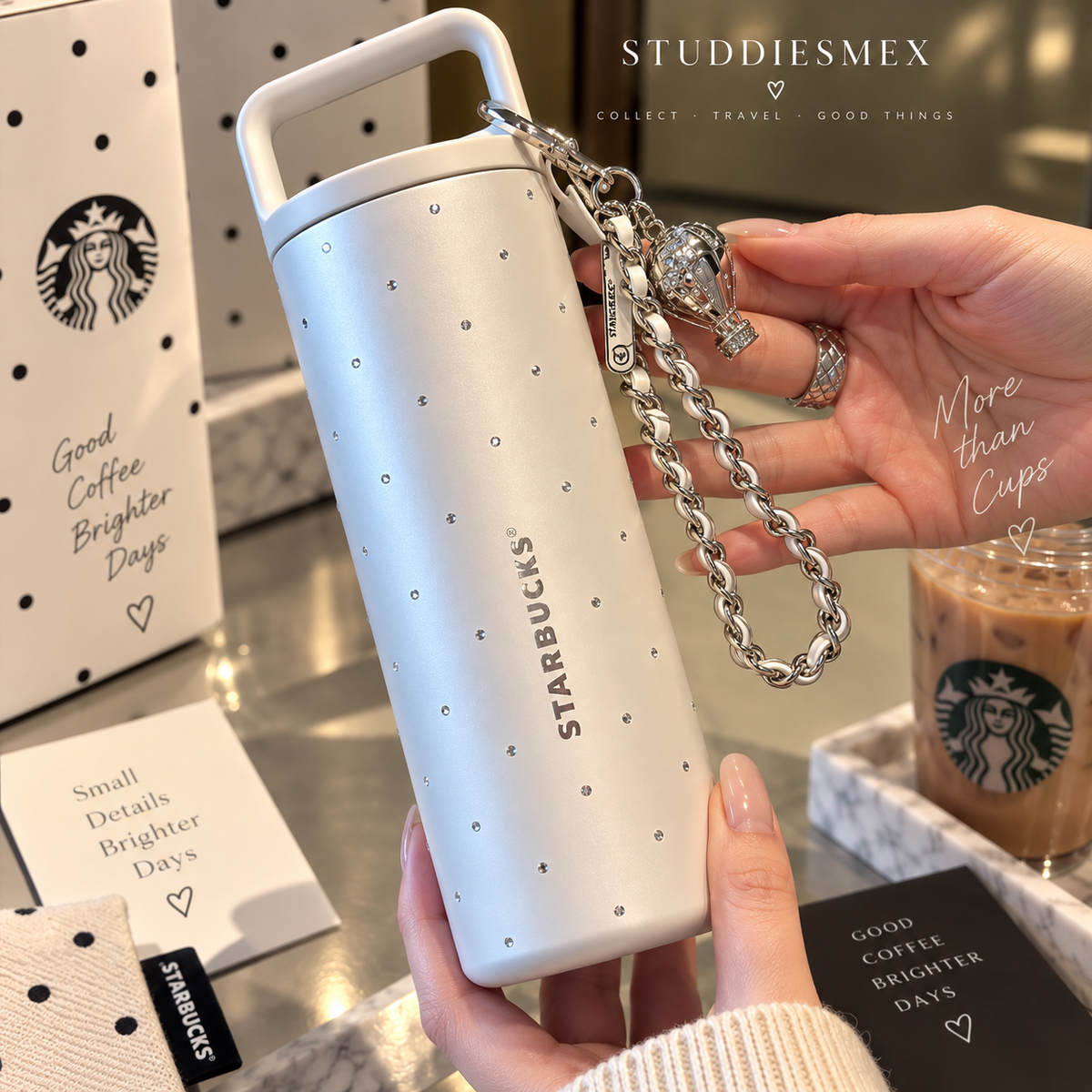 Starbucks x MiiR China Polka Dot 2026 · Stainless Steel 16 oz