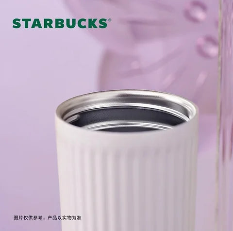 Sakura Morado Acero Inoxidable Jungle Vaso con Topper