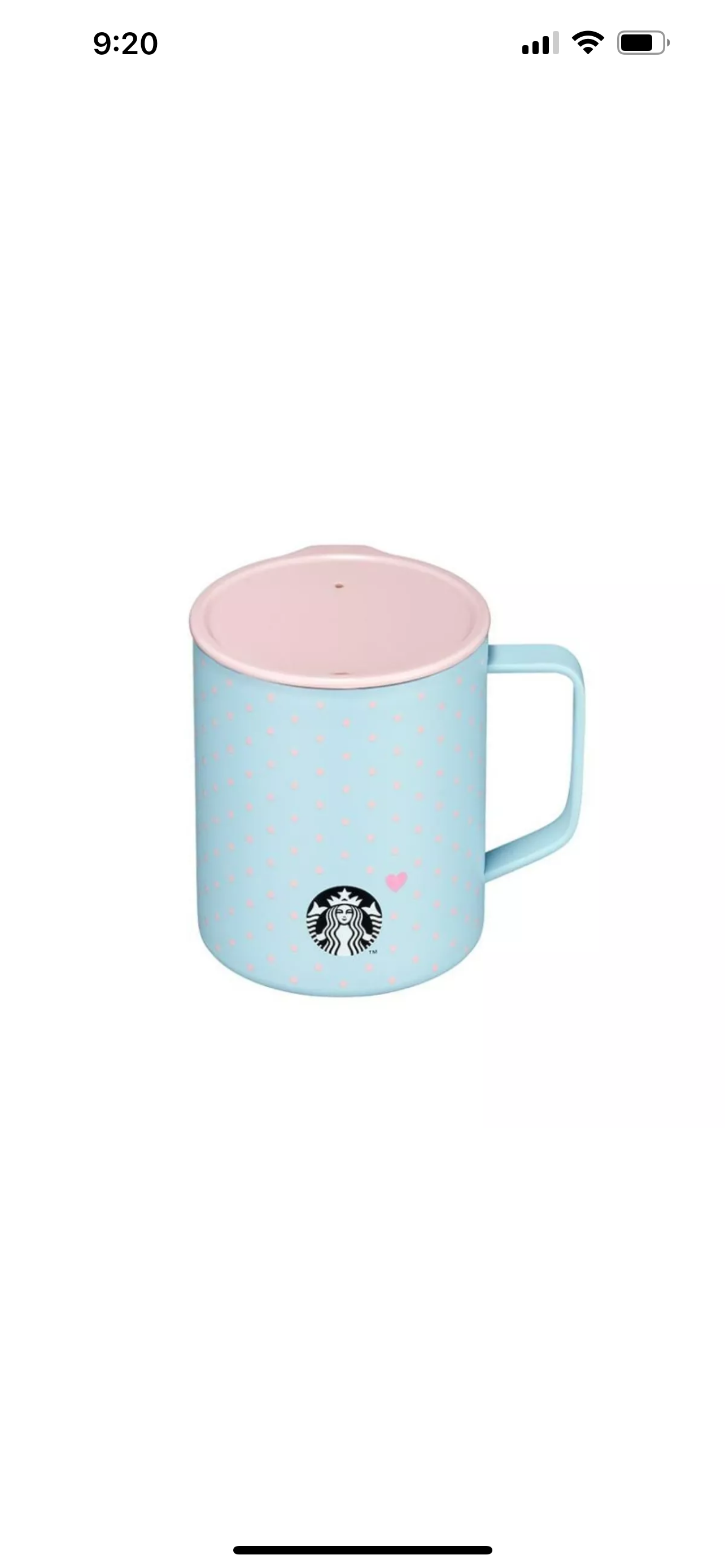 Taza Corea azul con rosa