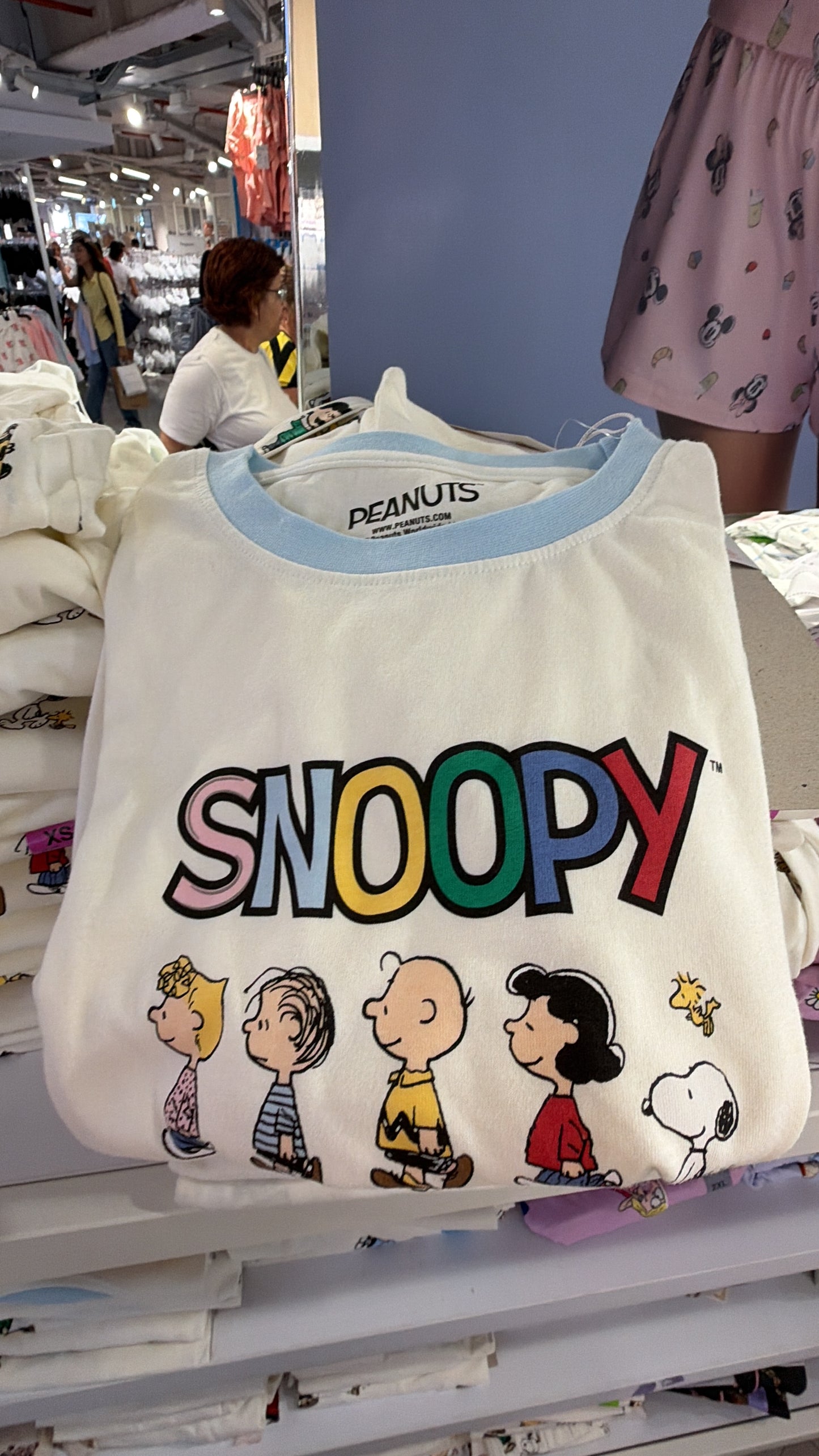 Pijama Snoopy y amigos Short Primark Milán