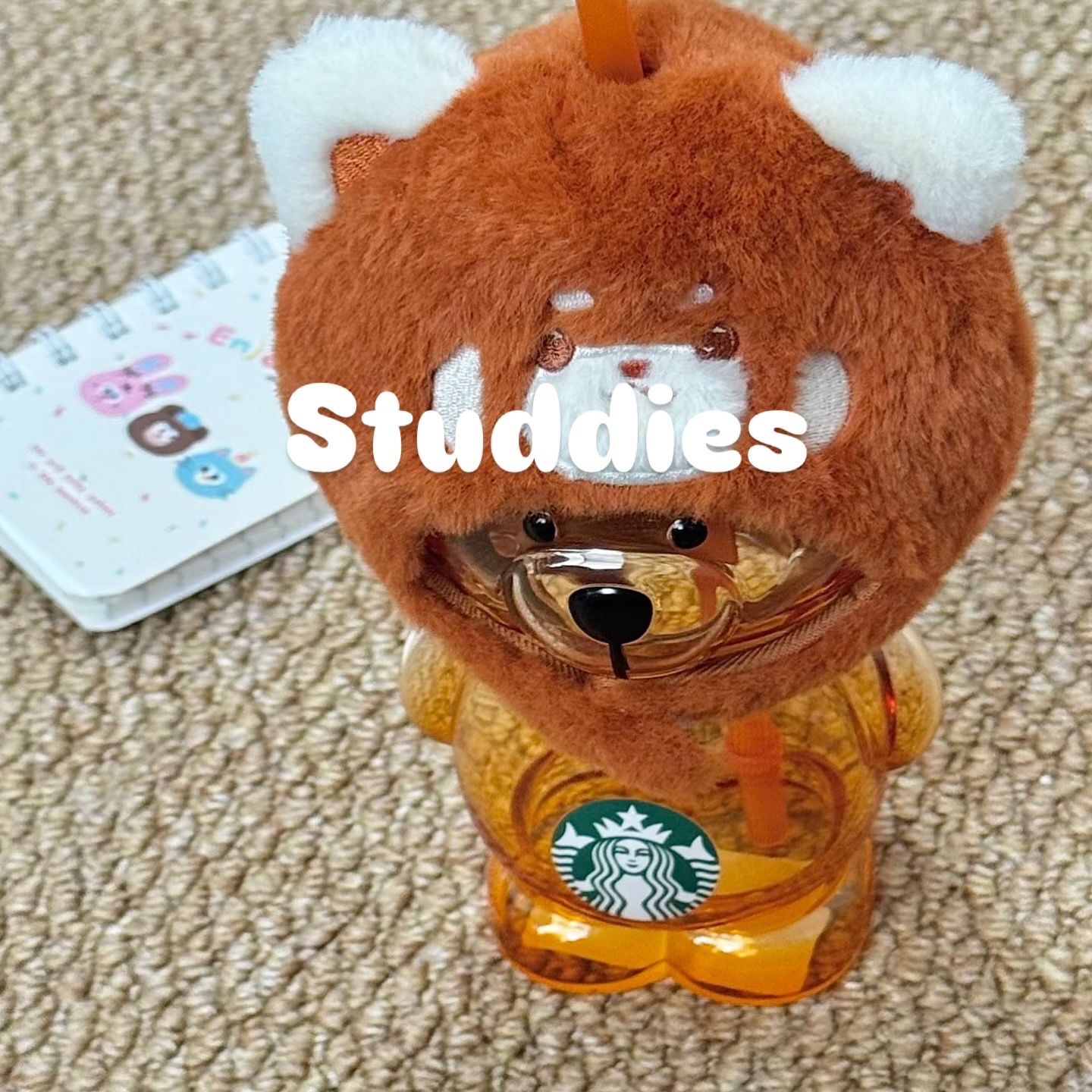 Vaso Panda Rojo Bearista Starbucks 2025 460 ml