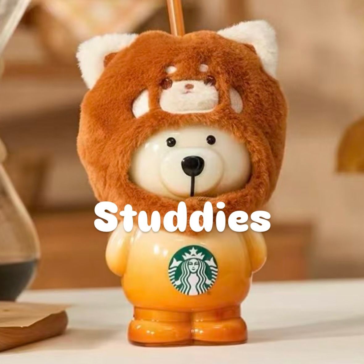 Vaso Panda Rojo Bearista Starbucks 2025 460 ml