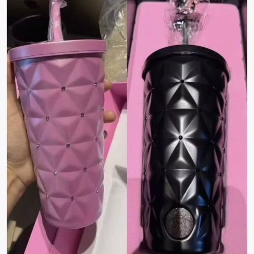 Starbucks x Jay Chou 2026 China Black or Pink Diamond SS Tumbler with gift box