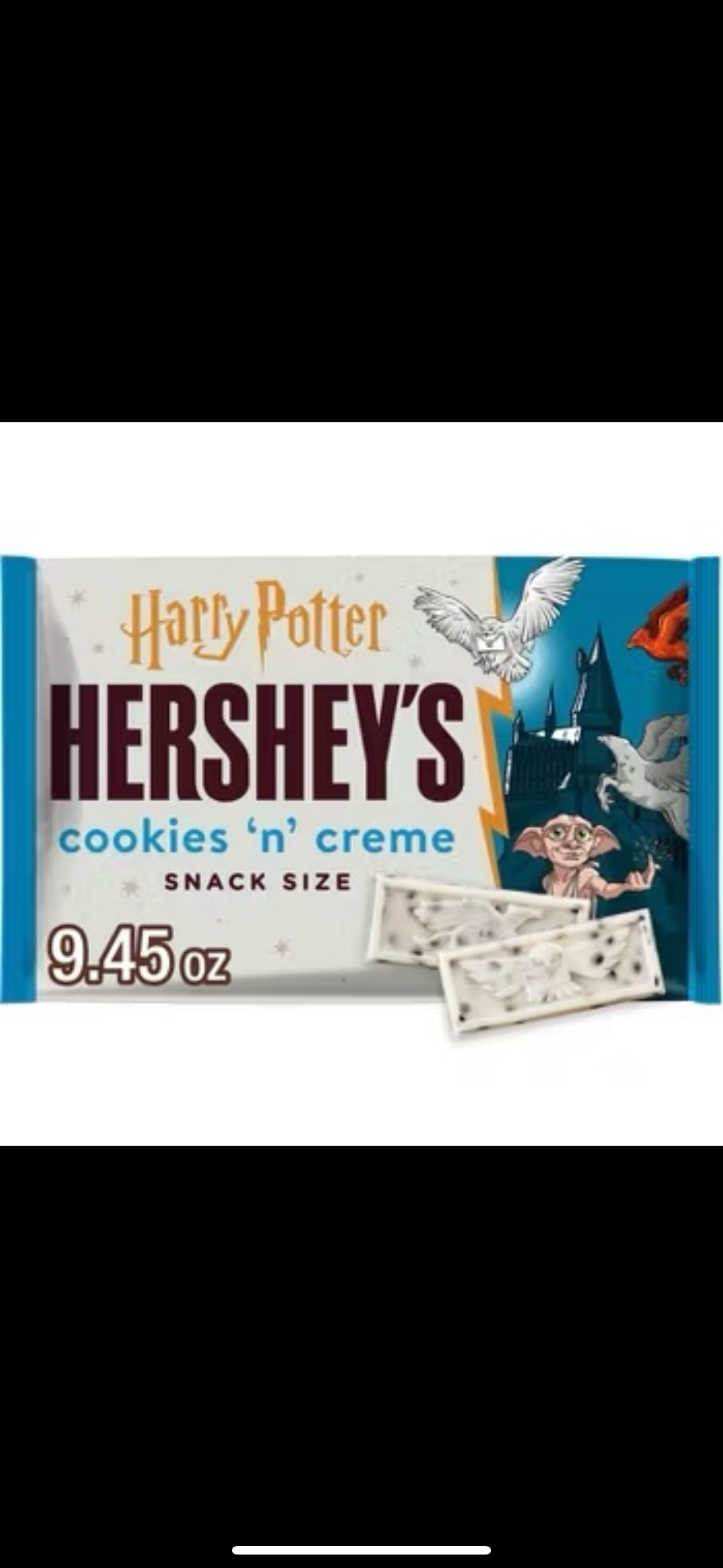 HERSHEY'S Cookies 'n' Creme Harry Potter Halloween Candy Snack Size - 9.45oz US Goods