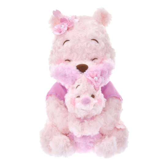 Peluche Sakura Pooh y Piglet Disney Store Japón 33cms