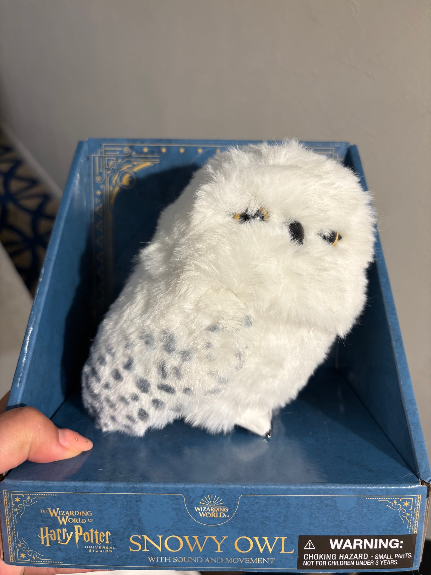 Hedwig con sonido y movimiento