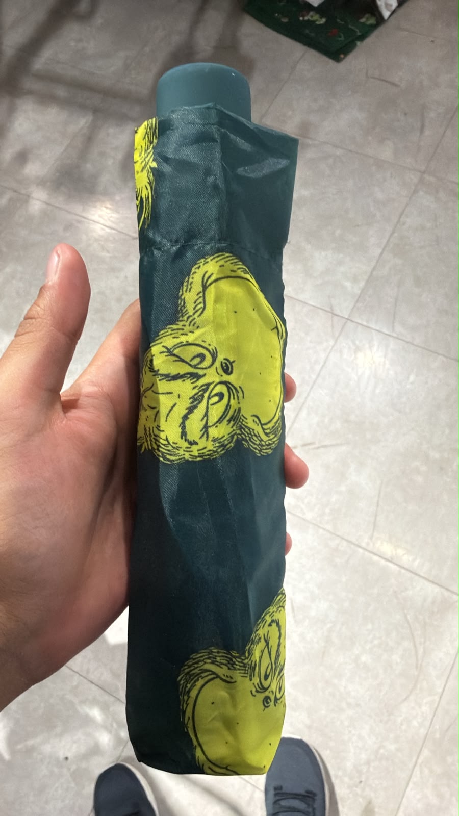 Paraguas Grinch