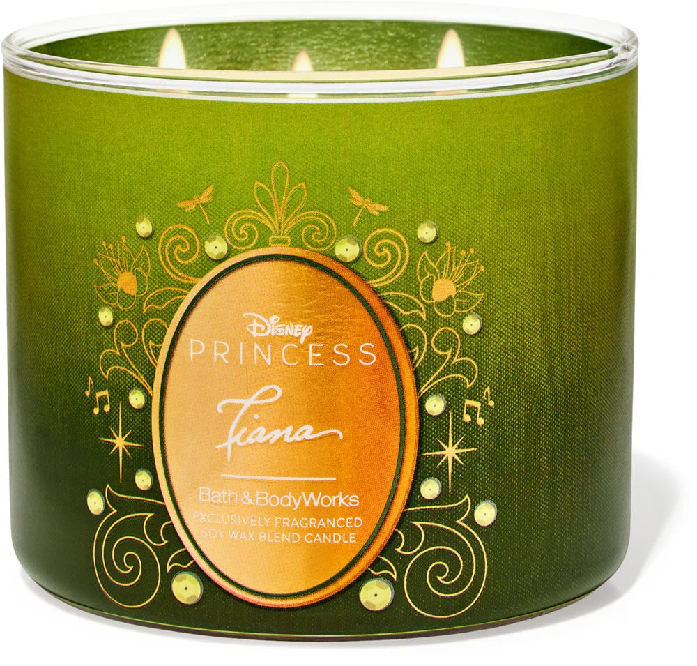 Vela Bath and body Works Tiana 3 Pabilos