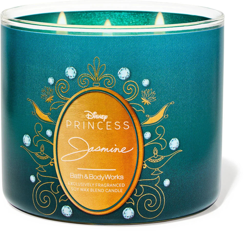 Vela Bath and Body Works Jasmine 3 pabilos