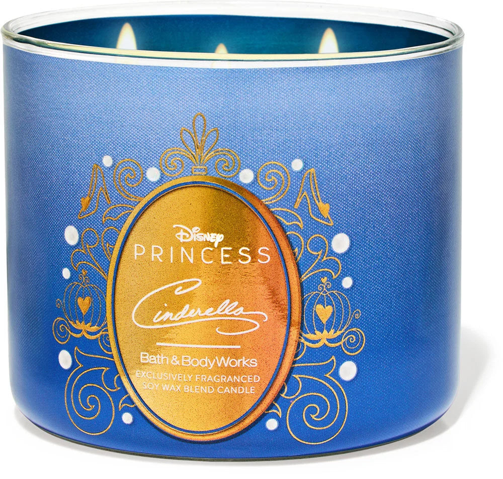 Vela Bath and body Works Cinderella 3 Pabilos