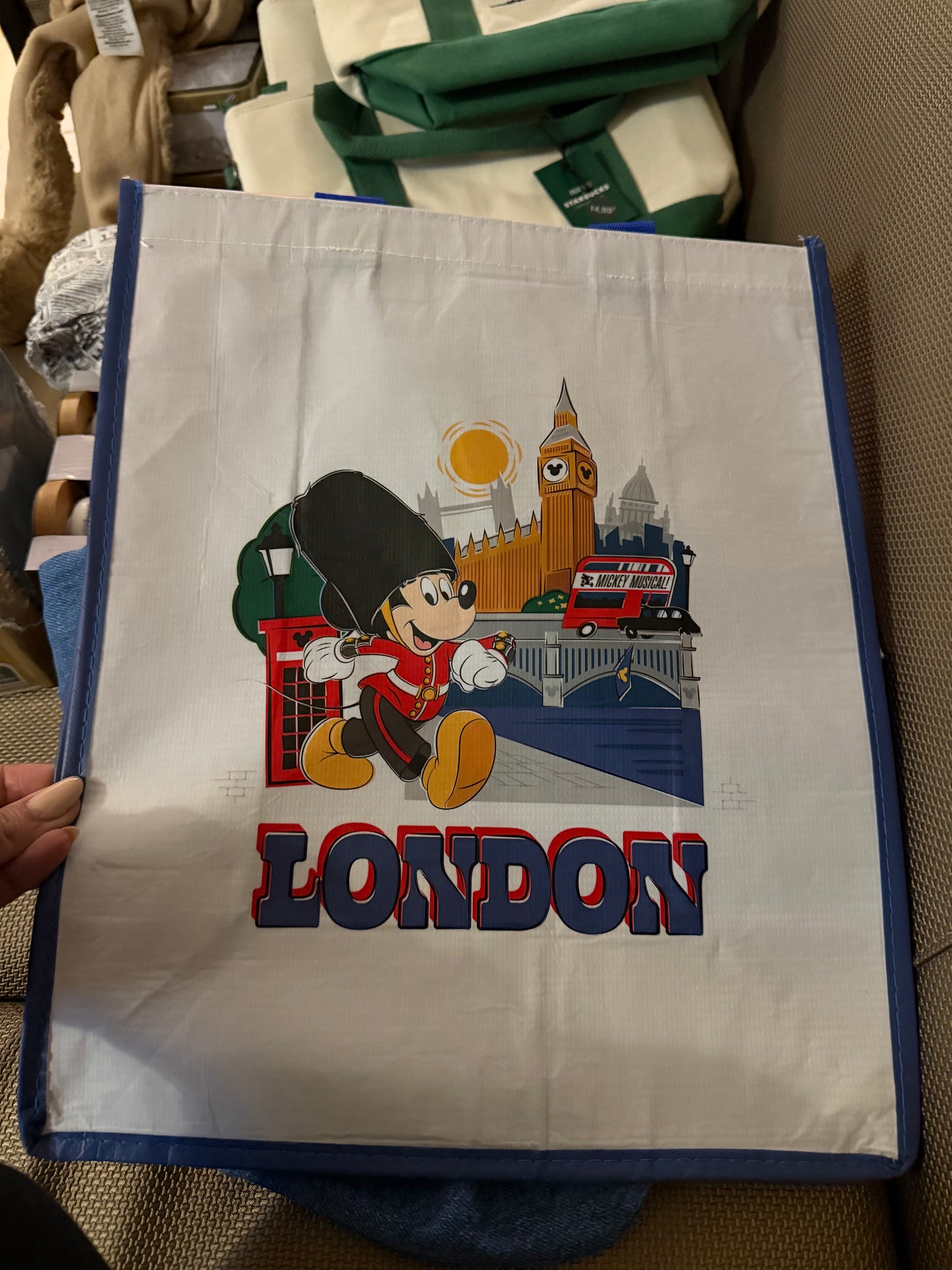 Bolsa reutilizable Disney Store Londres
