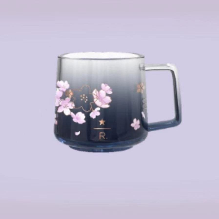 Taza de Vidrio Starbucks China 2025 Selected Sakura series 445ml 15.66oz