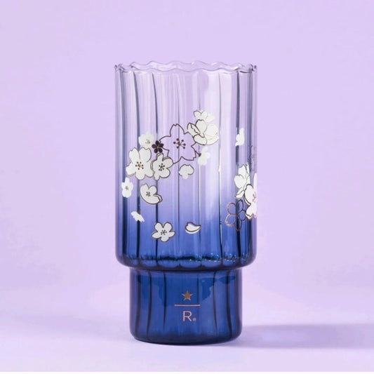 Vaso de vidrio cambia de color Starbucks China 2025 Selected Sakura series 580ml 20.41oz