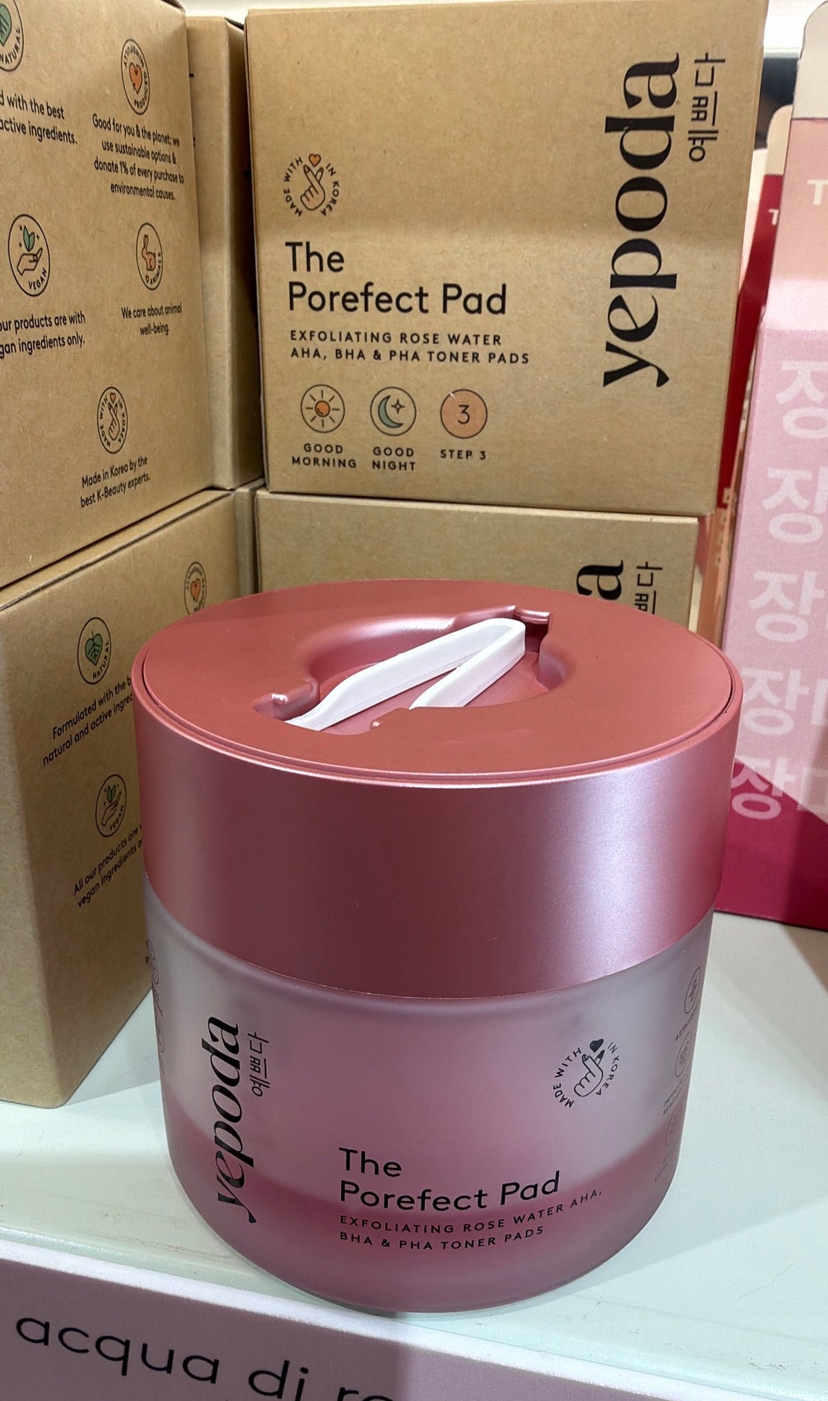 The pore perfect pad Yepoda