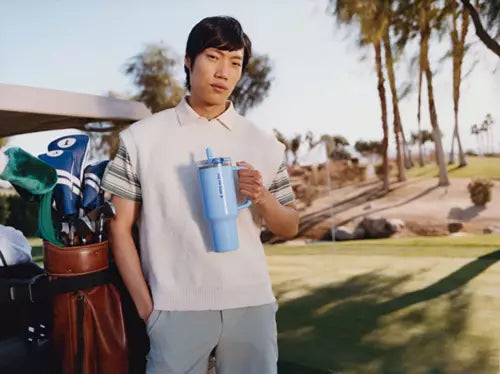 Vaso Stanley Quencher ProTour Flip con popote de 40 oz - Colección Oasis